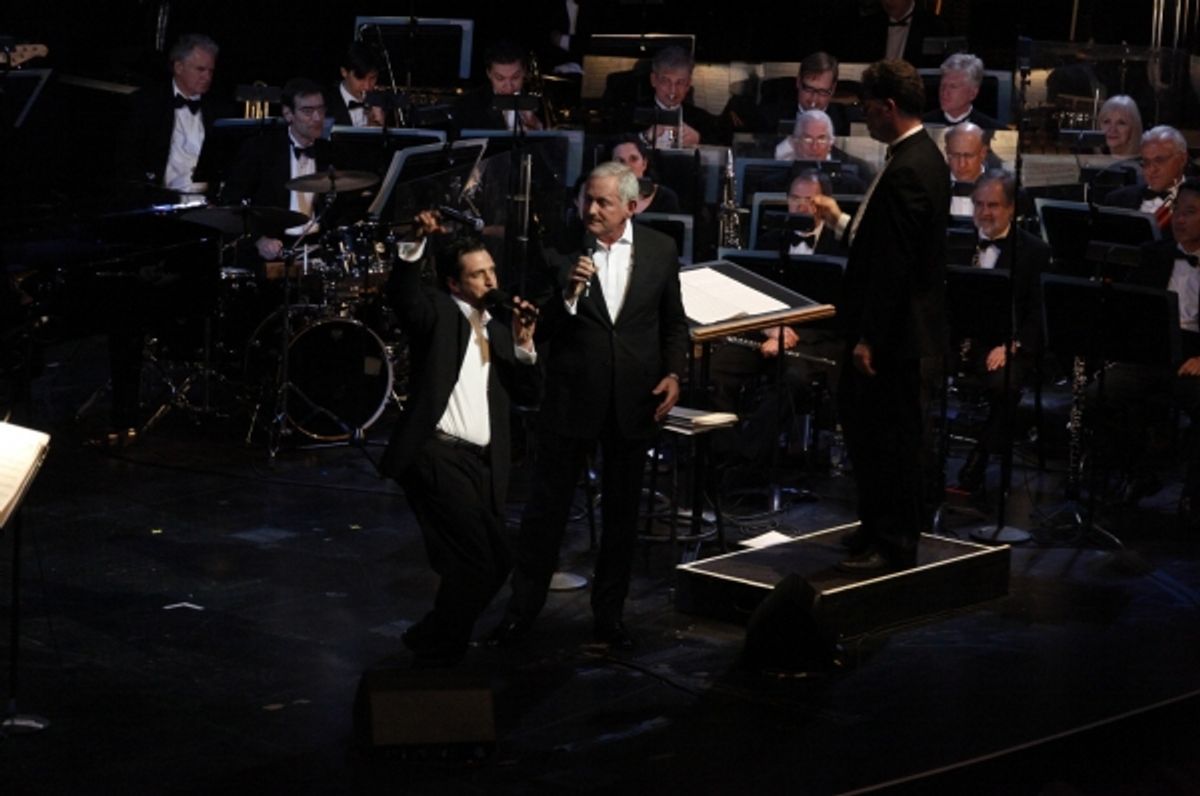 Raul Esparza and Victor Garber at 