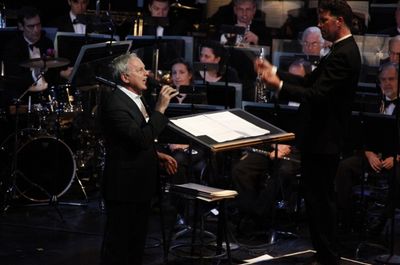 Raul Esparza and Victor Garber Photo