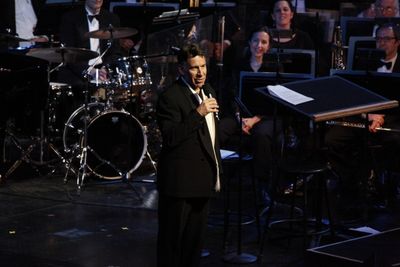 Raul Esparza and Ann Hampton Callaway Photo