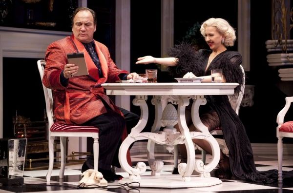 Jim Belushi and Nina Arianda Photo