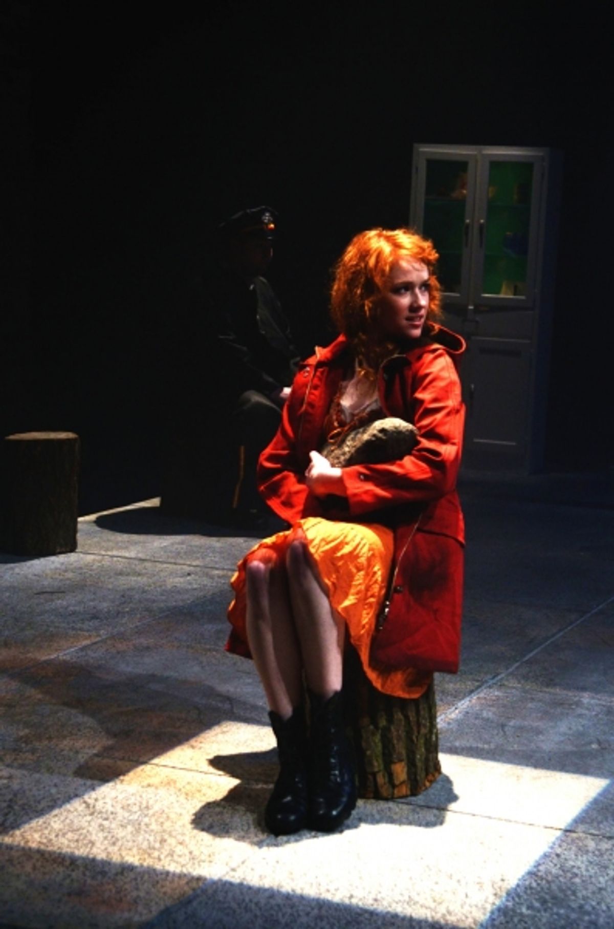  Lindsey Gavel (Marie, foreground) and Sean Patrick Fawcett  at 