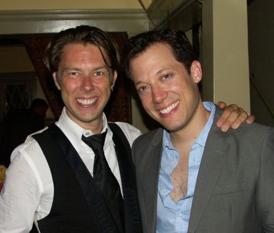Daniel Henning and John Tartaglia Photo
