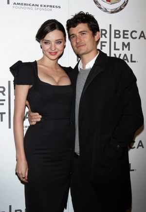 Apr. 22, 2011 - New York, New York, U.S. - ORLANDO BLOOM AND MIRANDA KERR arrive for the Tribeca Film Festival Premiere of 'The Good Doctor' at the BMCC Tribeca PAC in New York on April 22, 2011.(Credit Image: © Sharon Neetles/Globe Photos/ZUMAPRESS.c @ BroadwayWorld Apr. 22, 2011 - New York, New York, U.S. - ORLANDO BLOOM AND MIRANDA KERR arrive for Photo