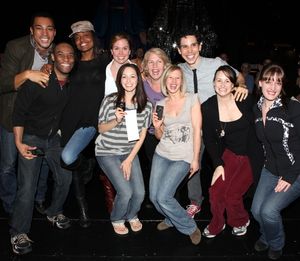 Broadway Debuts: Patina Miller with company debut cast members attending the 'Sister  Photo