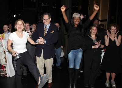 Victoria Clark, Douglas Carter Beane, Patina Miller, Sarah Bolt & Audrie NeenanVictor Photo