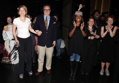 Victoria Clark, Douglas Carter Beane, Patina Miller, Sarah Bolt & Audrie Neenan atten Photo