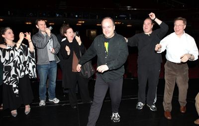 Kevin Ligon attending the 'Sister Act'  Broadway Opening Night Performance Gypsy Robe Photo