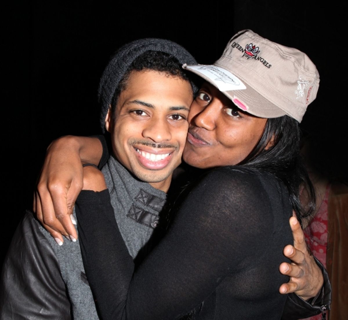 Chester Gregory & Patina Miller attending the 'Sister Act'  Broadway Opening Night Performance Gypsy Robe Ceremony for recipient Kevin Ligon at the Broadway Theatre n New York City. at 