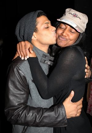 Chester Gregory & Patina Miller attending the 'Sister Act'  Broadway Opening Night Pe Photo