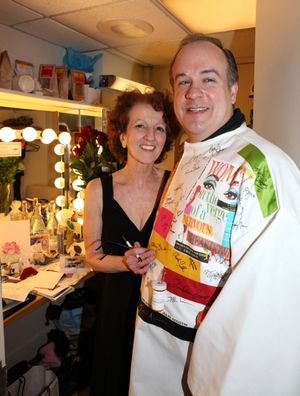 Audrie Neenan & Kevin Ligon attending the 'Sister Act'  Broadway Opening Night Perfor Photo