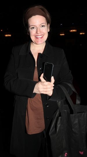 Jennifer Simard attending the 'Sister Act' Broadway Opening Night Performance Gypsy Robe Ceremony for recipient Kevin Ligon at the Broadway Theatre n New York City. @ BroadwayWorld Jennifer Simard attending the 'Sister Act' Broadway Opening Night Performance Gypsy Photo