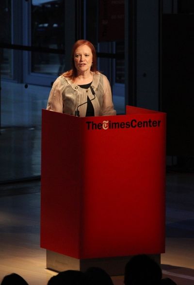  Carol Day introduces Times Talks- Melena Ryzik has a Conversation with Mark Ruffalo  Photo