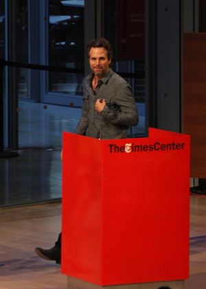 Times Talks- Melena Ryzik has a Conversation with Mark Ruffalo at Times Center in New Photo