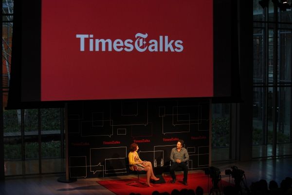 Times Talks- Melena Ryzik has a Conversation with Mark Ruffalo at Times Center in New Photo