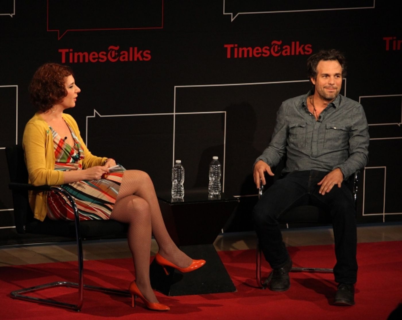 Photo Coverage: TimesTalks with Mark Ruffalo  Image