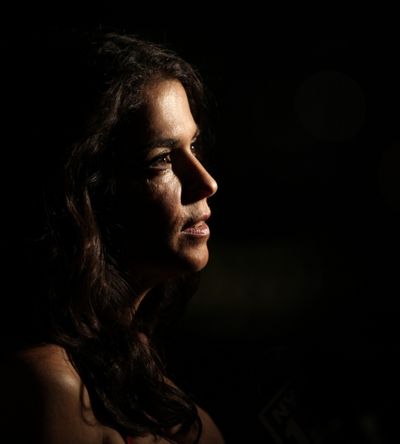 Annabella Sciorra attending the Broadway Opening Night Performance After Party for 'T Photo