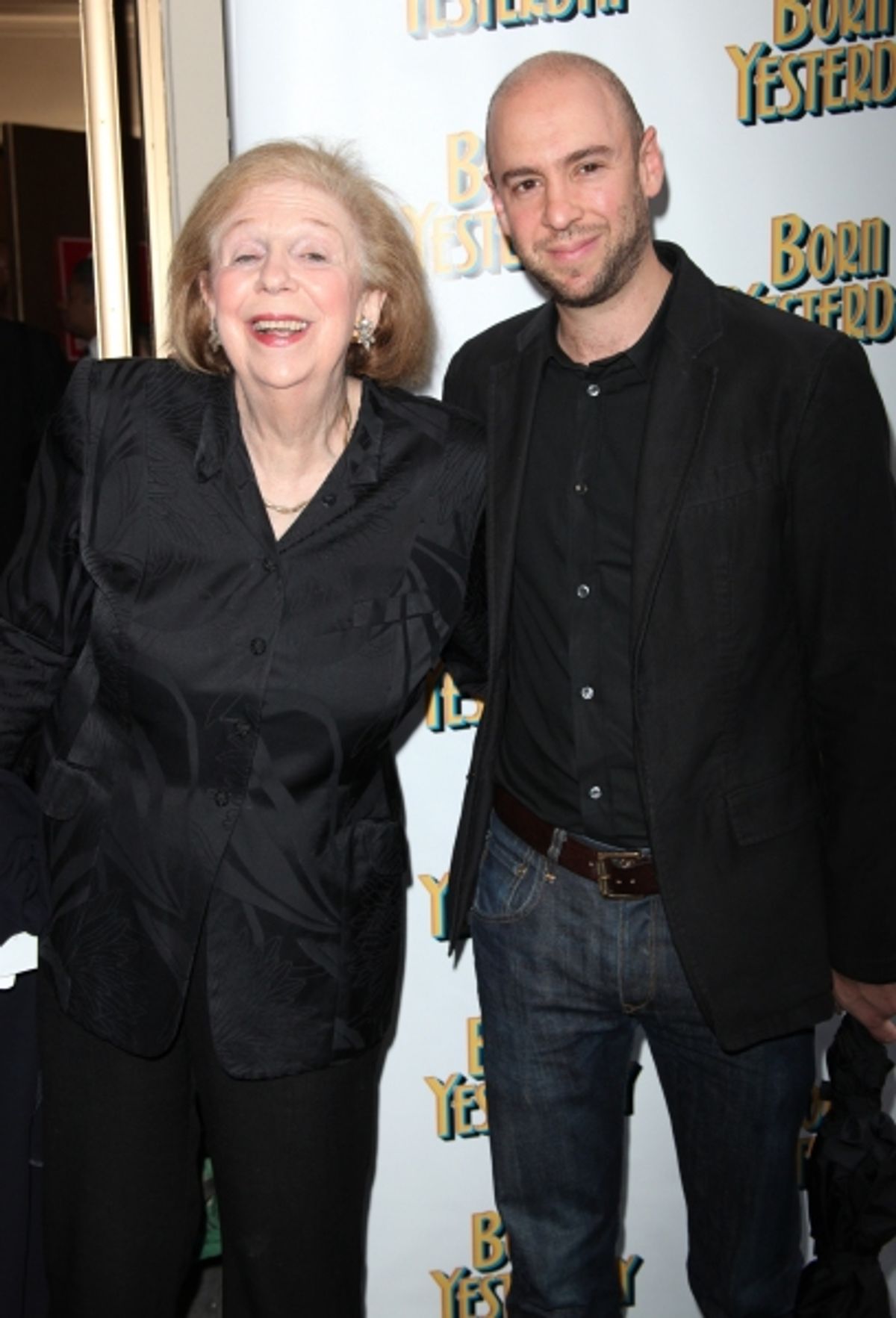 Joan Hammond & John Hammond attending the Broadway Opening Night Performance for 'Born Yesterday' in New York City. at 