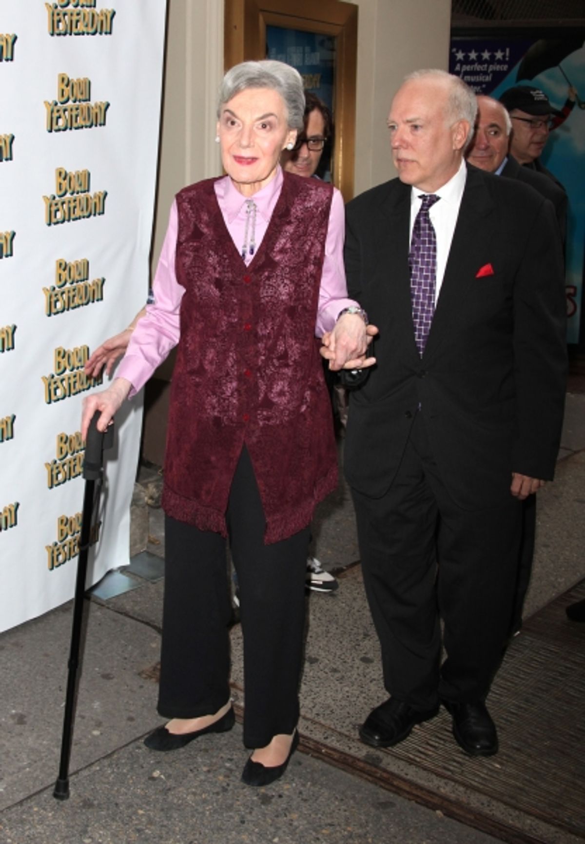 Marian Seldes attending the Broadway Opening Night Performance for 'Born Yesterday' in New York City. at 