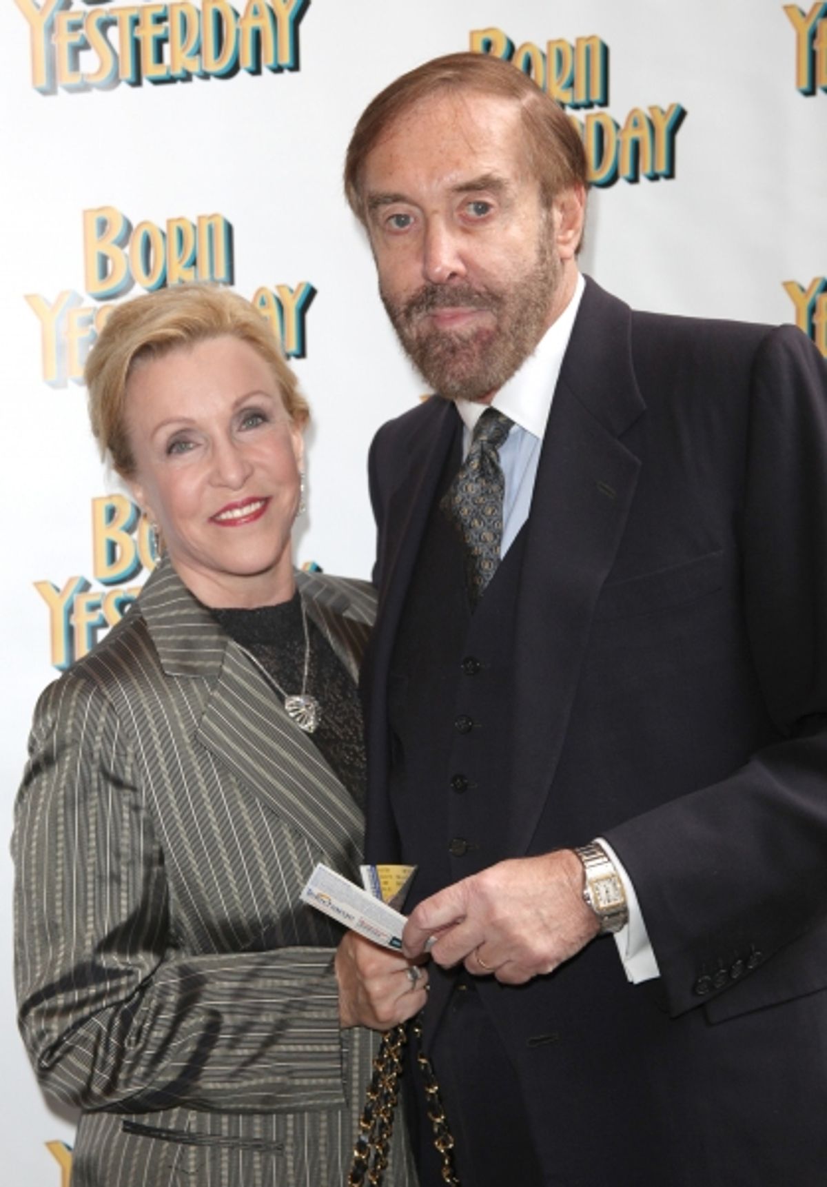 Donna Slotnick and Barry Slotnick attending the Broadway Opening Night Performance for 'Born Yesterday' in New York City. at 