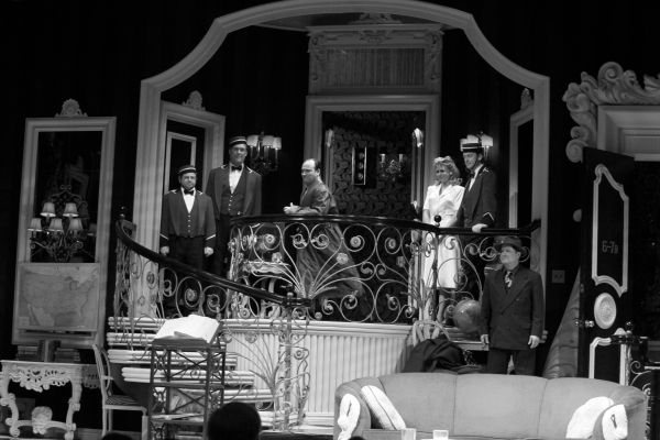Jim Belushi during the Broadway Opening Night Performance Curtain Call for 'Born Yest Photo