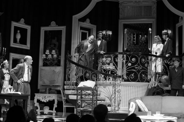 Jim Belushi during the Broadway Opening Night Performance Curtain Call for 'Born Yest Photo