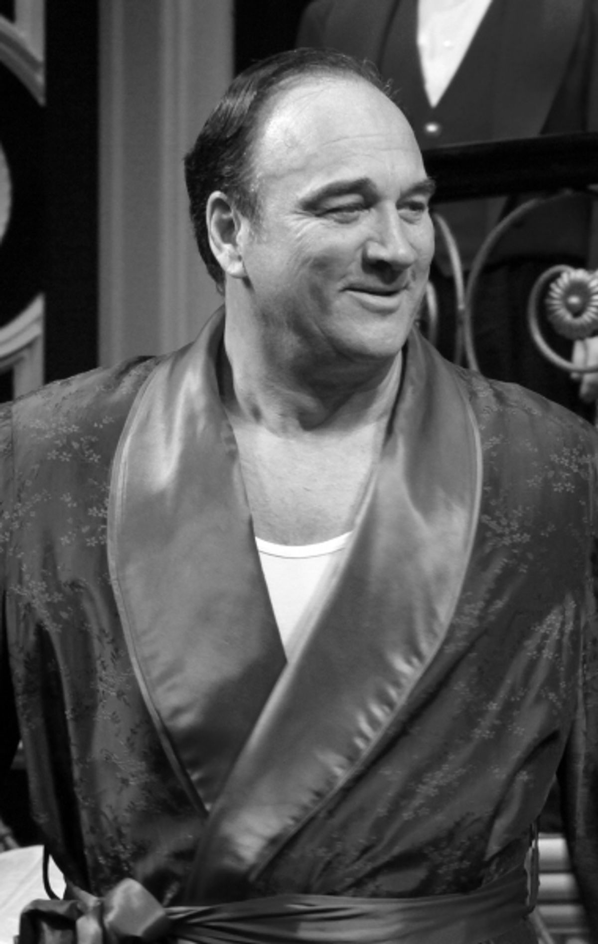 Jim Belushi during the Broadway Opening Night Performance Curtain Call for 'Born Yesterday' in New York City. at 