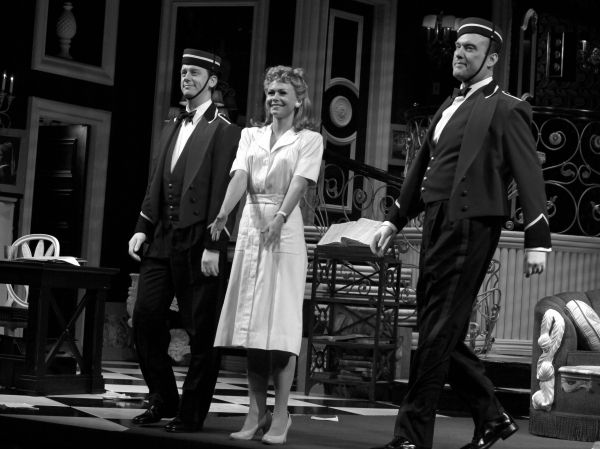 Fred Arsenault, Liv Rooth & Bill Christ during the Broadway Opening Night Performance Photo