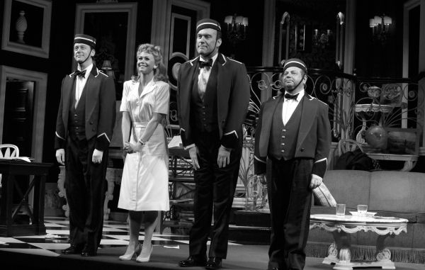 Fred Arsenault, Liv Rooth, Bill Christ & Danny Rutigliano during the Broadway Opening Photo