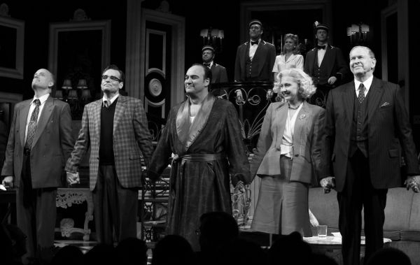 Frank Wood, Robert Sean Leonard, James Belushi, Nina Arianda & Terry Beaver during th Photo