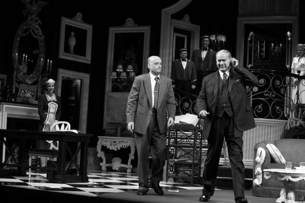 Frank Wood & Terry Beaver during the Broadway Opening Night Performance Curtain Call  Photo