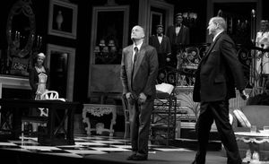 Frank Wood & Terry Beaver during the Broadway Opening Night Performance Curtain Call for 'Born Yesterday' in New York City. @ BroadwayWorld Frank Wood & Terry Beaver during the Broadway Opening Night Performance Curtain Call Photo