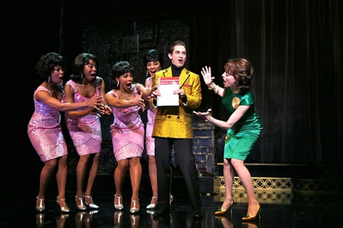 Christina Sajous, Erica Ash, Kyra DaCosta, Crystal Starr, Brandon Uranowitz and Beth Leavel at 