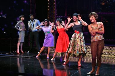 Beth Leavel, Allan Louis, Kyra Dacosta, Crystal Starr, Erica Ash and Christina Sajous Photo