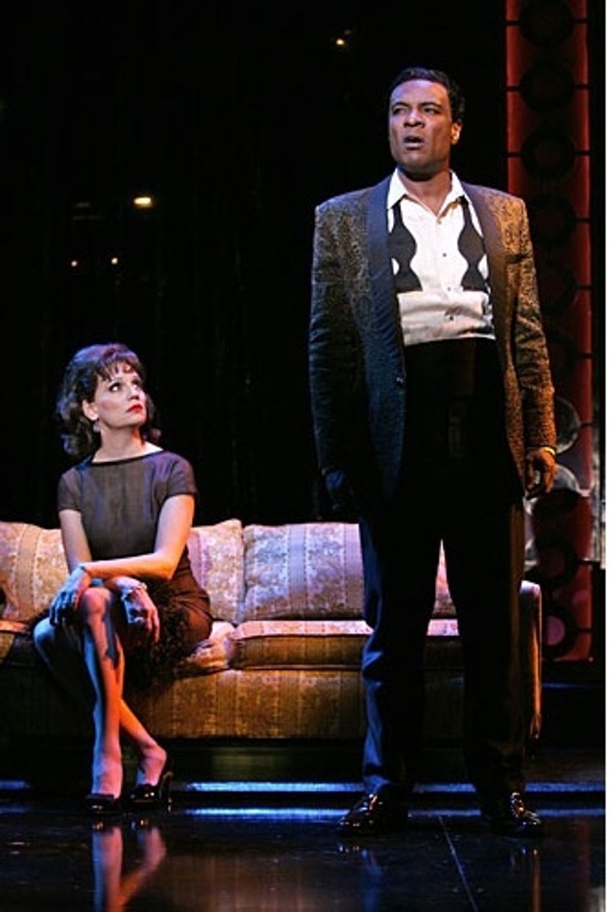Beth Leavel and Allan Louis at 