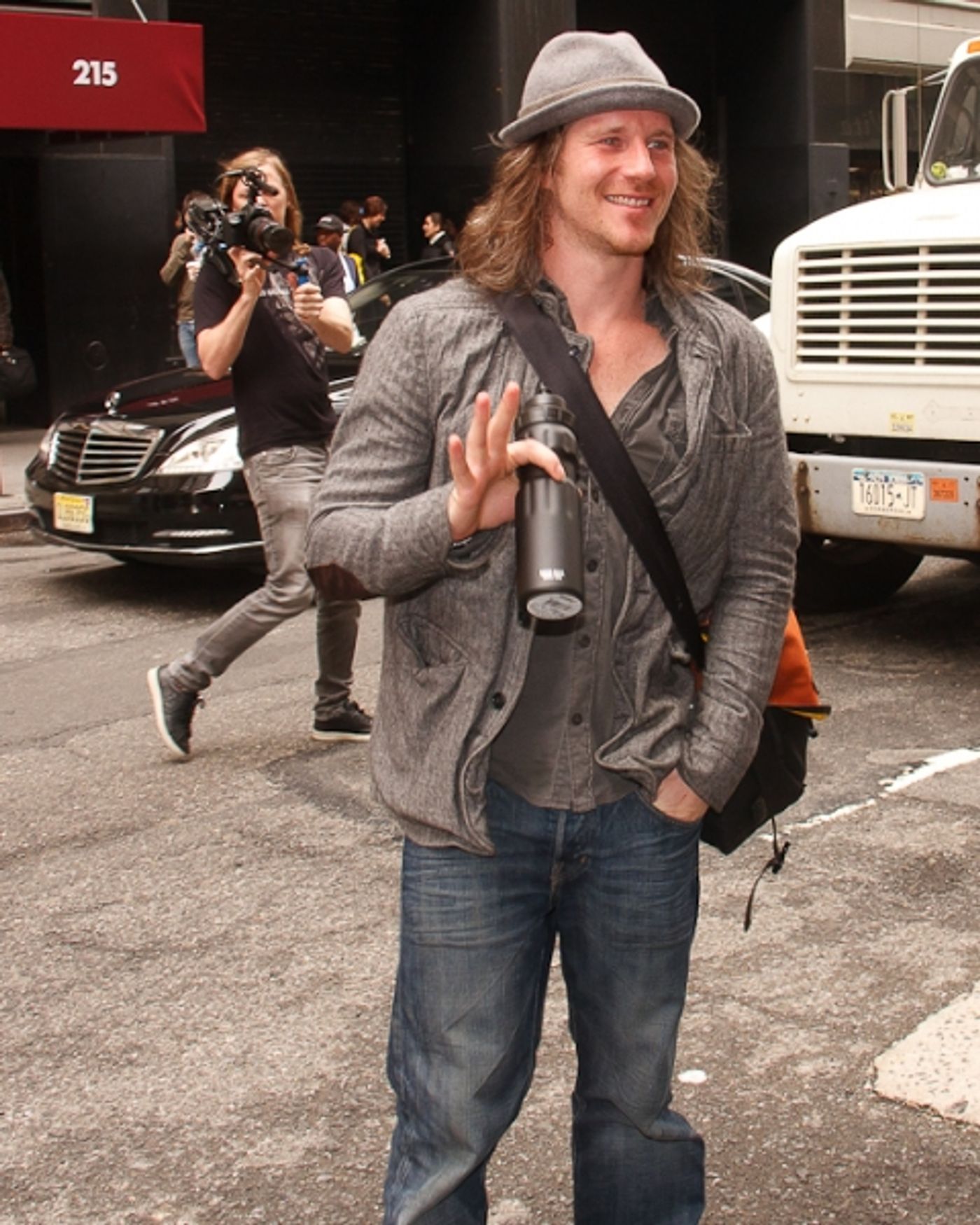 Photo Coverage: Christopher Tierney Returns to SPIDER-MAN Rehearals  Image