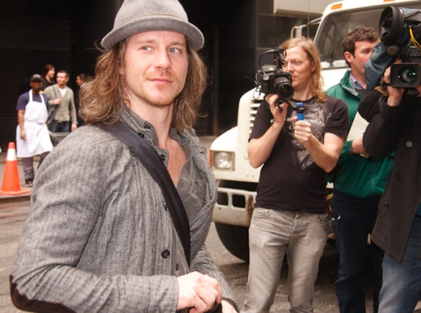 Photo Coverage: Christopher Tierney Returns to SPIDER-MAN Rehearals  Image