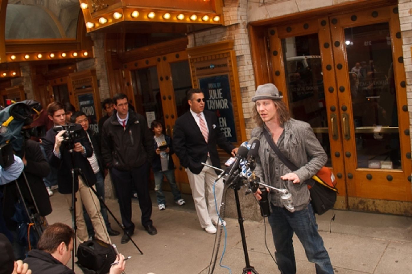 Photo Coverage: Christopher Tierney Returns to SPIDER-MAN Rehearals  Image