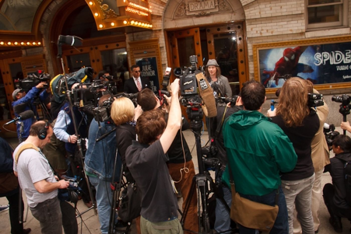 Photo Coverage: Christopher Tierney Returns to SPIDER-MAN Rehearals  Image