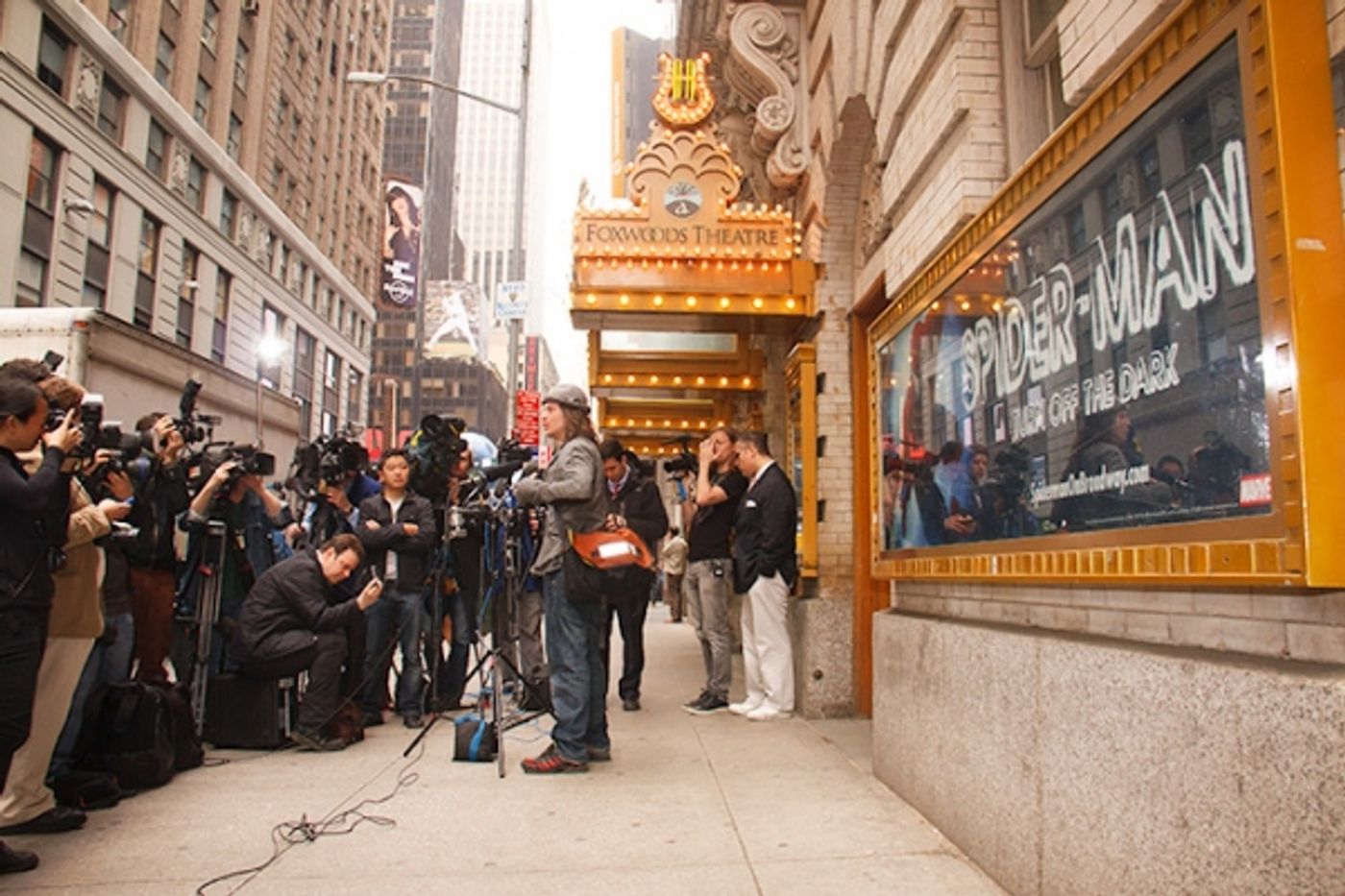 Photo Coverage: Christopher Tierney Returns to SPIDER-MAN Rehearals  Image