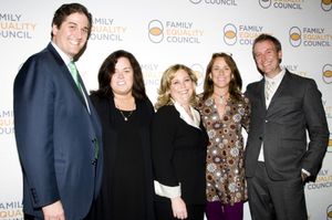 Nick Scandalios, Rosie O'Donnell, Jennifer Chrisler, Tracy Kachtick-Anders Photo