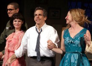  Jennifer Jason Leigh, Ben Stiller, Edie Falco during the Broadway Opening Night Curt Photo