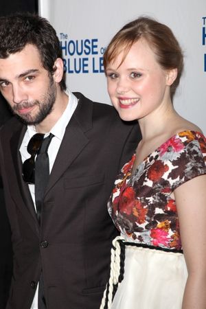 Jay Baruchel and Alison Pill  attending the Broadway Opening Night After Party for Th Photo