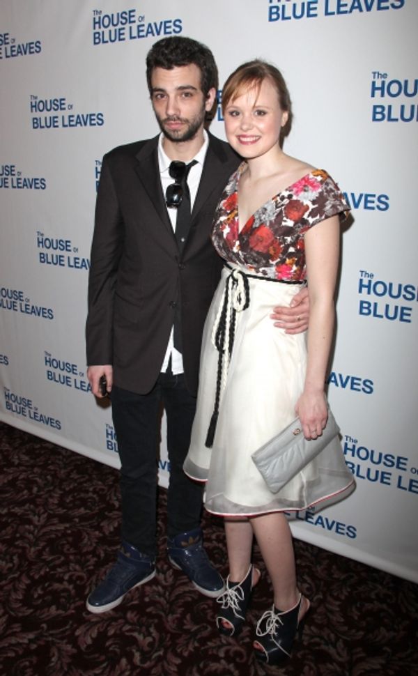Jay Baruchel and Alison Pill  attending the Broadway Opening Night After Party for Th Photo