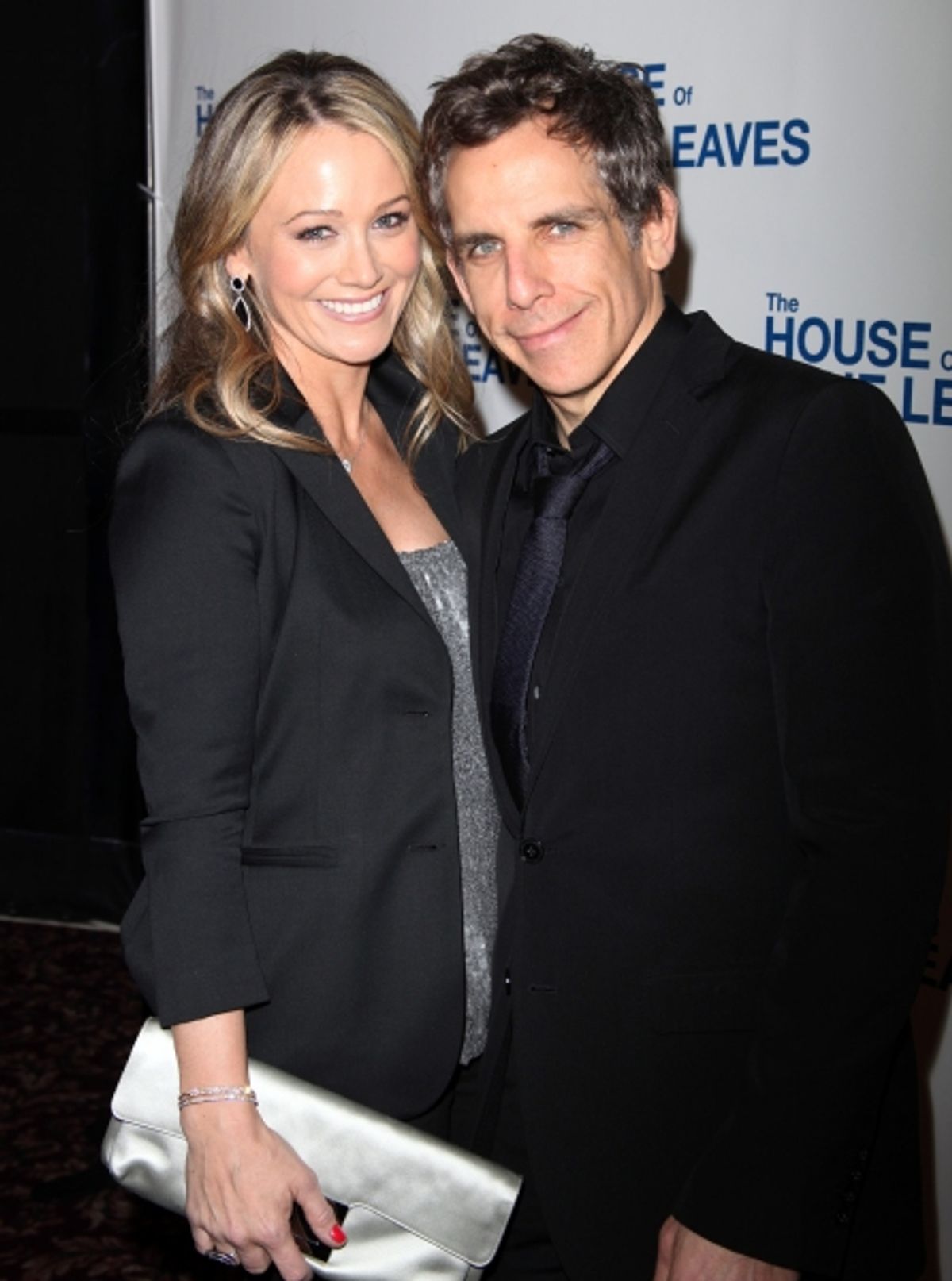 Christine Taylor and Ben Stiller attending the Broadway Opening Night After Party for The House Of Blue Leaves' in New York City. at 