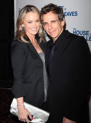 Christine Taylor and Ben Stiller attending the Broadway Opening Night After Party for The House Of Blue Leaves' in New York City. @ BroadwayWorld Christine Taylor and Ben Stiller attending the Broadway Opening Night After Party for Photo