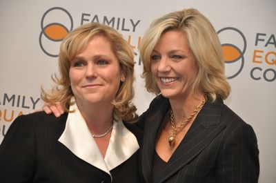 Jennifer Chrisler, Executive Director -Family Equality Council and Kelli Carpenter Photo