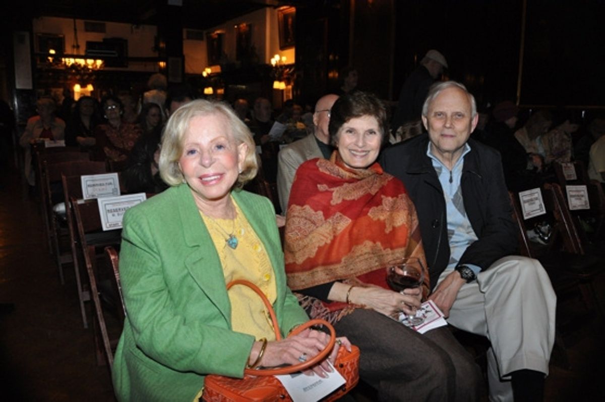 Anita Jaffe, Roxanne Greenstein and Frank Skillern at 