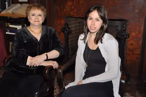 Carole Shelley and Emily Young Photo