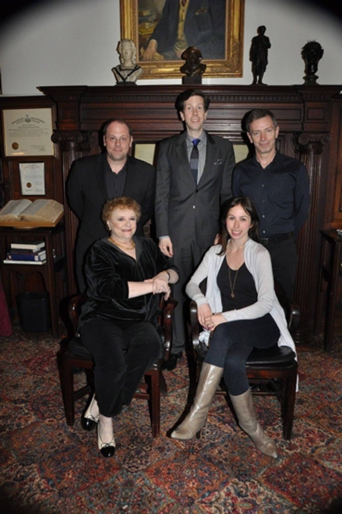 David Cote, Robert Stanton, Carole Shelly and Emily Young at 