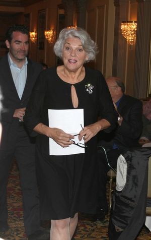 Brian d'Arcy James & Tyne Daly attending the Outer Critics Circle announcement for the 2010-2011 Theater Season Nominees at the Algonquin in New York City. @ BroadwayWorld Brian d'Arcy James & Tyne Daly attending the Outer Critics Circle announcement for th Photo